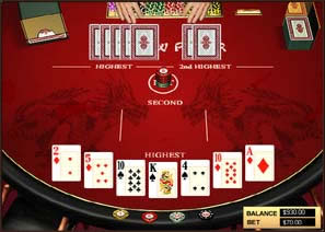 Pai Gow Poker Table