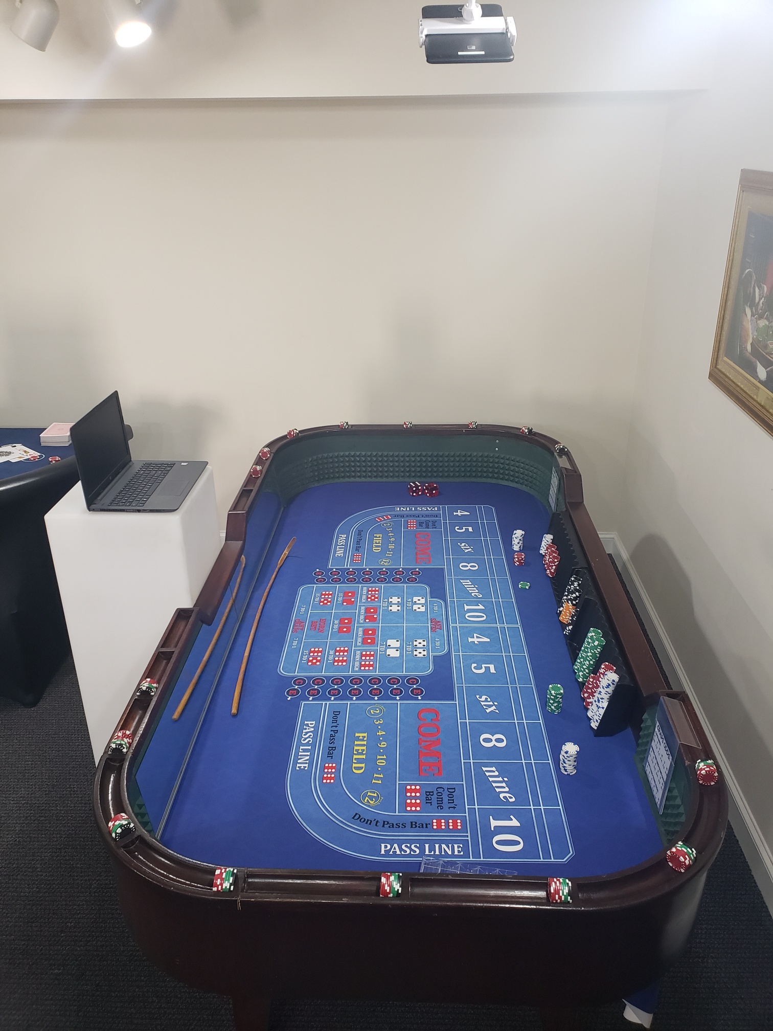 Virtual Craps Table