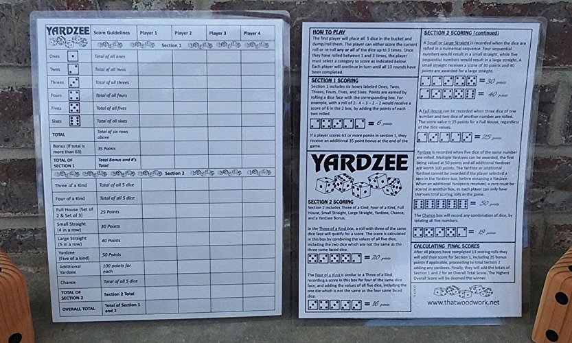 Giant Yahtzee